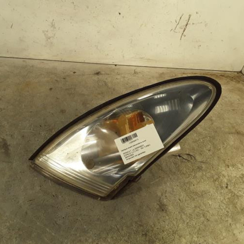 Optique avant secondaire droit (feux)(clignotant) RENAULT ESPACE 3