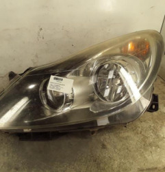 Optique avant principal gauche (feux)(phare) OPEL CORSA D Photo n°1
