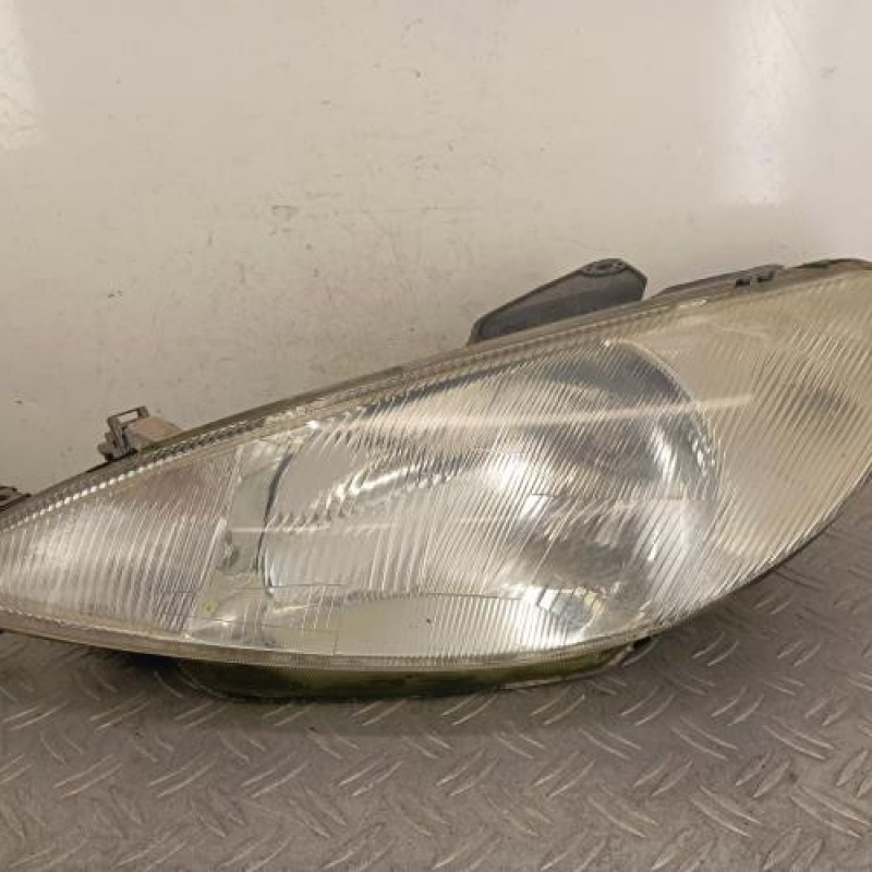 Optique avant principal gauche (feux)(phare) PEUGEOT 206