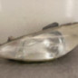 Optique avant principal gauche (feux)(phare) PEUGEOT 206