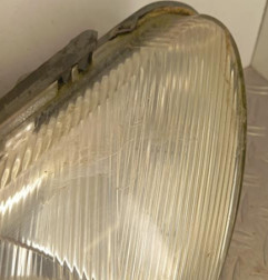 Optique avant principal gauche (feux)(phare) PEUGEOT 206