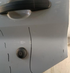 Porte avant gauche FORD TRANSIT 5 Photo n°4
