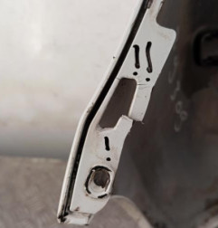 Pare choc arriere RENAULT CLIO 3 Photo n°7