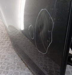 Porte arriere droit CITROEN C3 2 Photo n°5