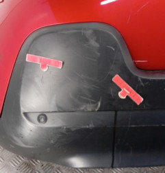 Pare choc arriere CITROEN C3 3 Photo n°3