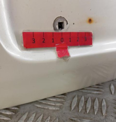 Malle/Hayon arriere FIAT 500 2