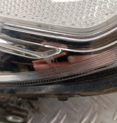 Optique avant principal gauche (feux)(phare) FIAT 500L