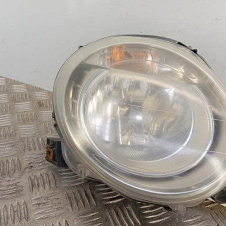Optique avant principal droit (feux)(phare) FIAT 500 2