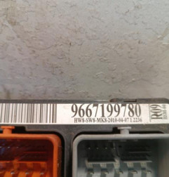 Boitier servitude moteur (BSM) PEUGEOT 207