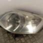 Optique avant principal gauche (feux)(phare) FIAT QUBO
