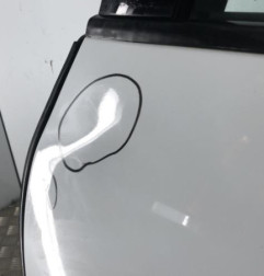 Porte arriere gauche RENAULT MEGANE 4 Photo n°4