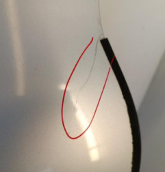 Porte arriere gauche PEUGEOT 308 1