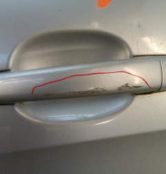 Porte avant gauche PEUGEOT 308 1 Photo n°4