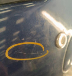 Porte avant gauche RENAULT TWINGO 1 Photo n°3