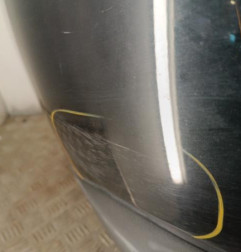 Pare choc arriere RENAULT MEGANE 3 Photo n°3