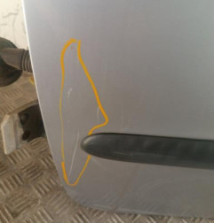 Porte avant gauche PEUGEOT 206
