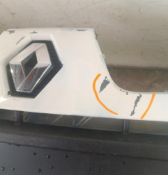 Pare choc avant RENAULT CLIO 2