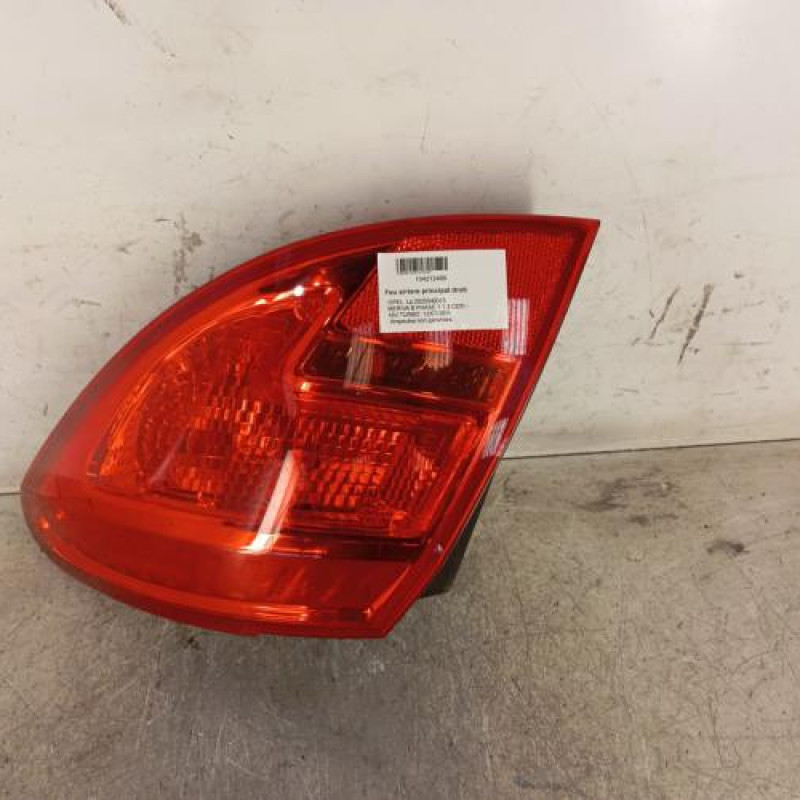 Feu arriere principal droit (feux) OPEL MERIVA B Feu arriere principal droit (feux) OPEL MERIVA B