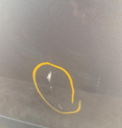 Porte avant gauche RENAULT SCENIC 3 Photo n°3