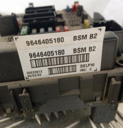 Boitier servitude moteur (BSM) PEUGEOT 307