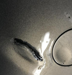 Pare choc arriere OPEL CORSA D Photo n°4