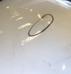 Pare choc arriere CITROEN C3 2 Photo n°8