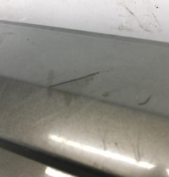 Pare choc arriere VOLKSWAGEN FOX Photo n°5