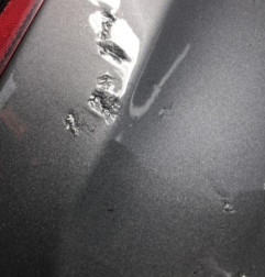 Pare choc arriere OPEL ASTRA J Photo n°6