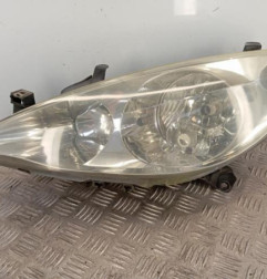 Optique avant principal gauche (feux)(phare) PEUGEOT 307