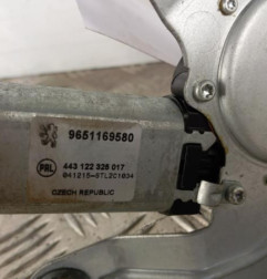 Moteur essuie glace arriere PEUGEOT 206 Photo n°3