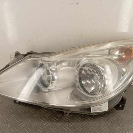 Optique avant principal gauche (feux)(phare) OPEL CORSA D Photo n°1