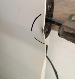 Porte de coffre droit FIAT DUCATO 3 Photo n°3