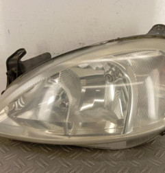 Optique avant principal gauche (feux)(phare) OPEL CORSA C Photo n°1