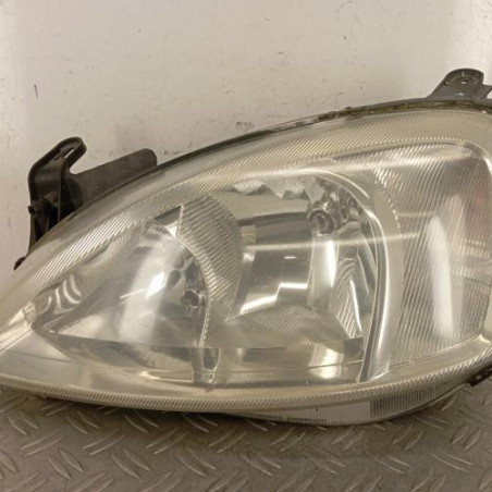 Optique avant principal gauche (feux)(phare) OPEL CORSA C Photo n°1