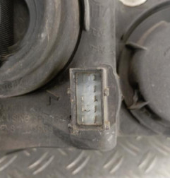 Optique avant principal gauche (feux)(phare) OPEL CORSA C Photo n°5
