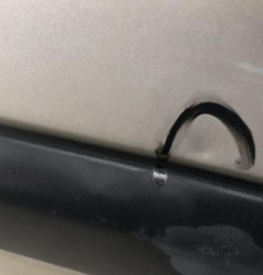 Porte avant gauche RENAULT CLIO 3 Photo n°5