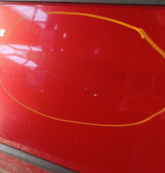 Porte avant droit RENAULT CLIO 3 Photo n°3
