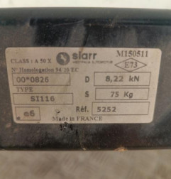 Attelage (boule de remorquage) RENAULT GRAND SCENIC 3 Photo n°4