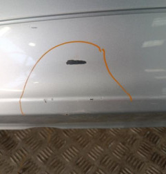 Pare choc arriere OPEL MERIVA B Photo n°3