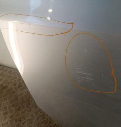 Porte arriere droit OPEL MERIVA B