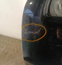 Porte avant gauche PEUGEOT 106 Photo n°3