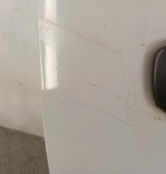 Porte avant gauche RENAULT CLIO 3 Photo n°4