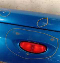 Pare choc arriere PEUGEOT 206 Photo n°3