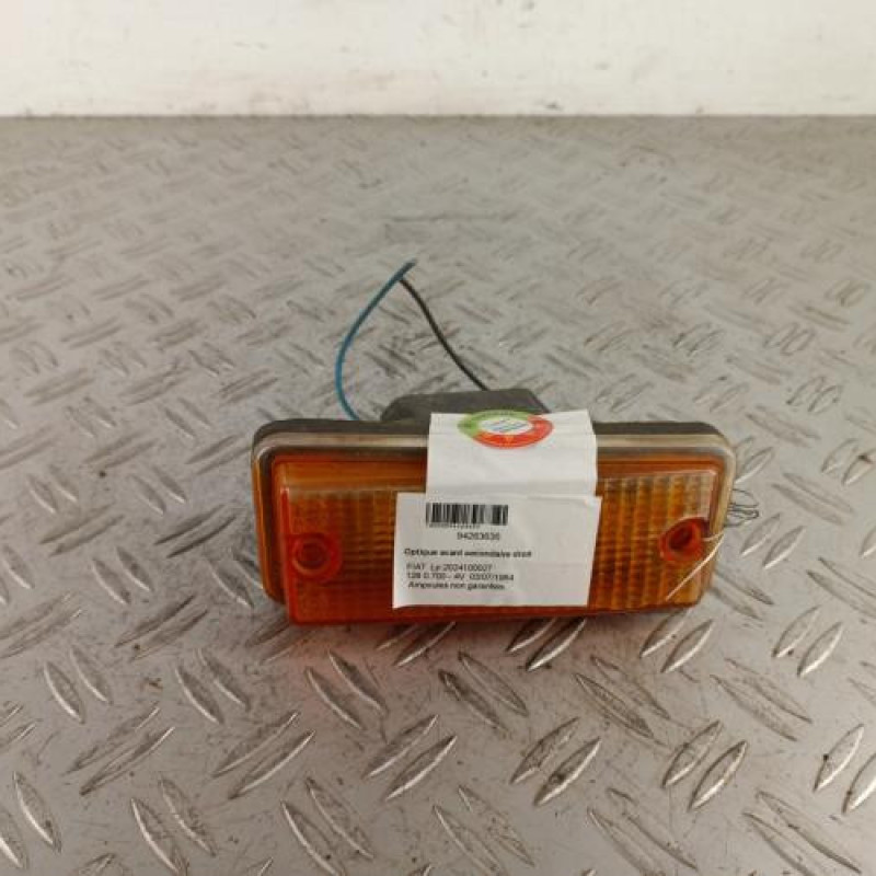 Optique avant secondaire droit (feux)(clignotant) FIAT 126