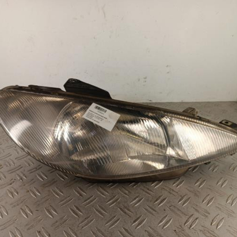 Optique avant principal droit (feux)(phare) PEUGEOT 206