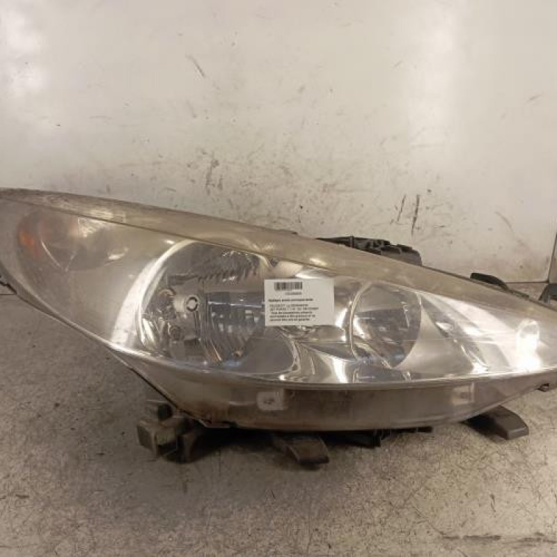 Optique avant principal droit (feux)(phare) PEUGEOT 207