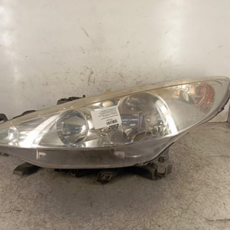 Optique avant principal gauche (feux)(phare) PEUGEOT 207