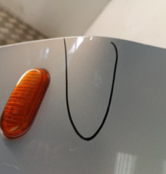 Aile avant droit RENAULT CLIO 2