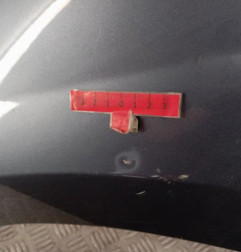 Aile avant gauche PEUGEOT 207