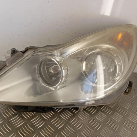 Optique avant principal gauche (feux)(phare) OPEL CORSA D Photo n°1